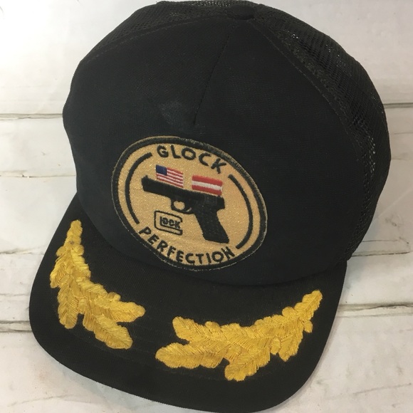Other - Vtg Glock Perfection Hat Snapback Mesh Trucker Cap